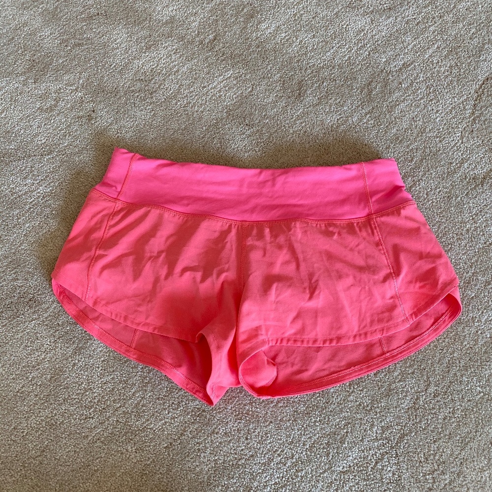 Lululemon Speed Up Short 2.5" Size 4
